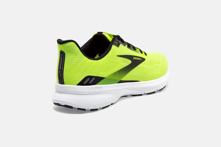 Brooks Running Shoes - Launch 8 Road Mens - Green/Black - HKP-518493